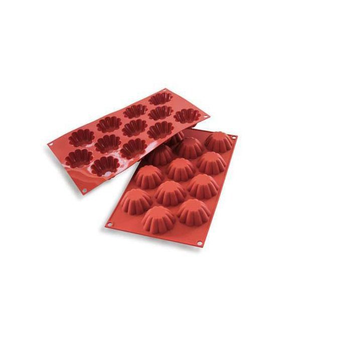 SF109 – MOULE EN SILICONE N. 12 MINI BRIOCHETTE - Silikomart