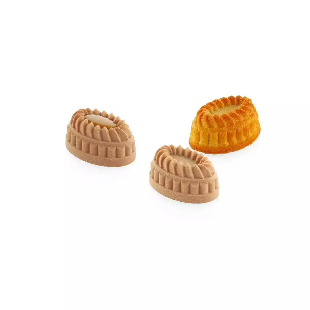 Moule silicone Pleincoeur ovale 28 - Silikomart