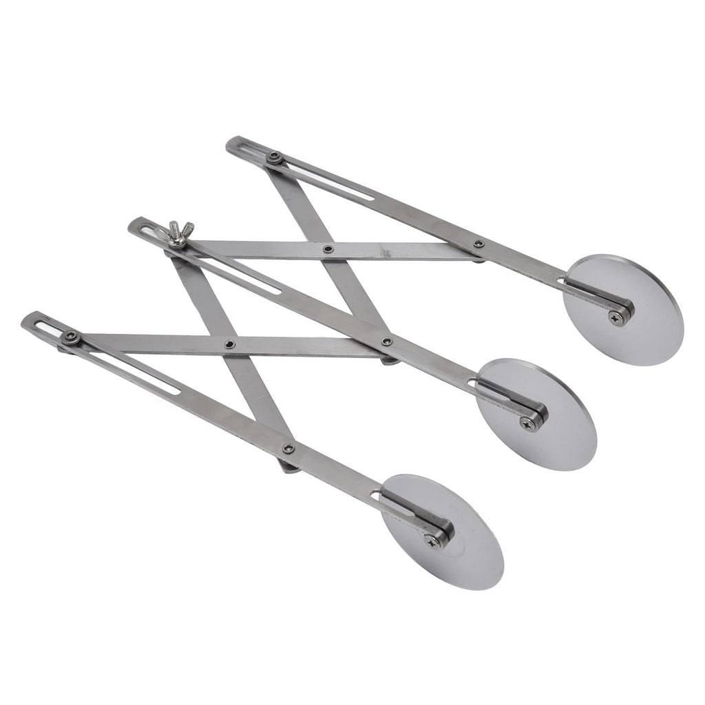 Coupe-pâte extensible en acier inoxydable