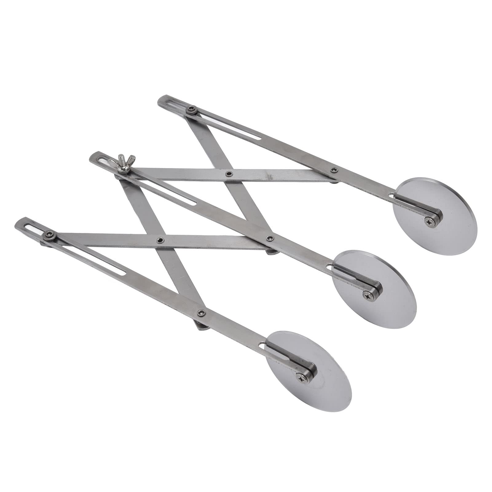 Coupe-pâte extensible en acier inoxydable