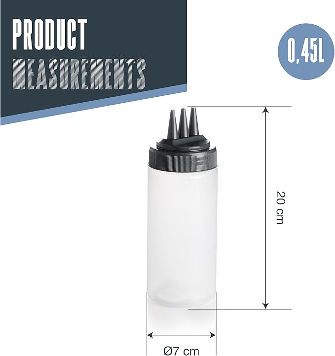 Bouteille biberon triple 472ml LACOR
