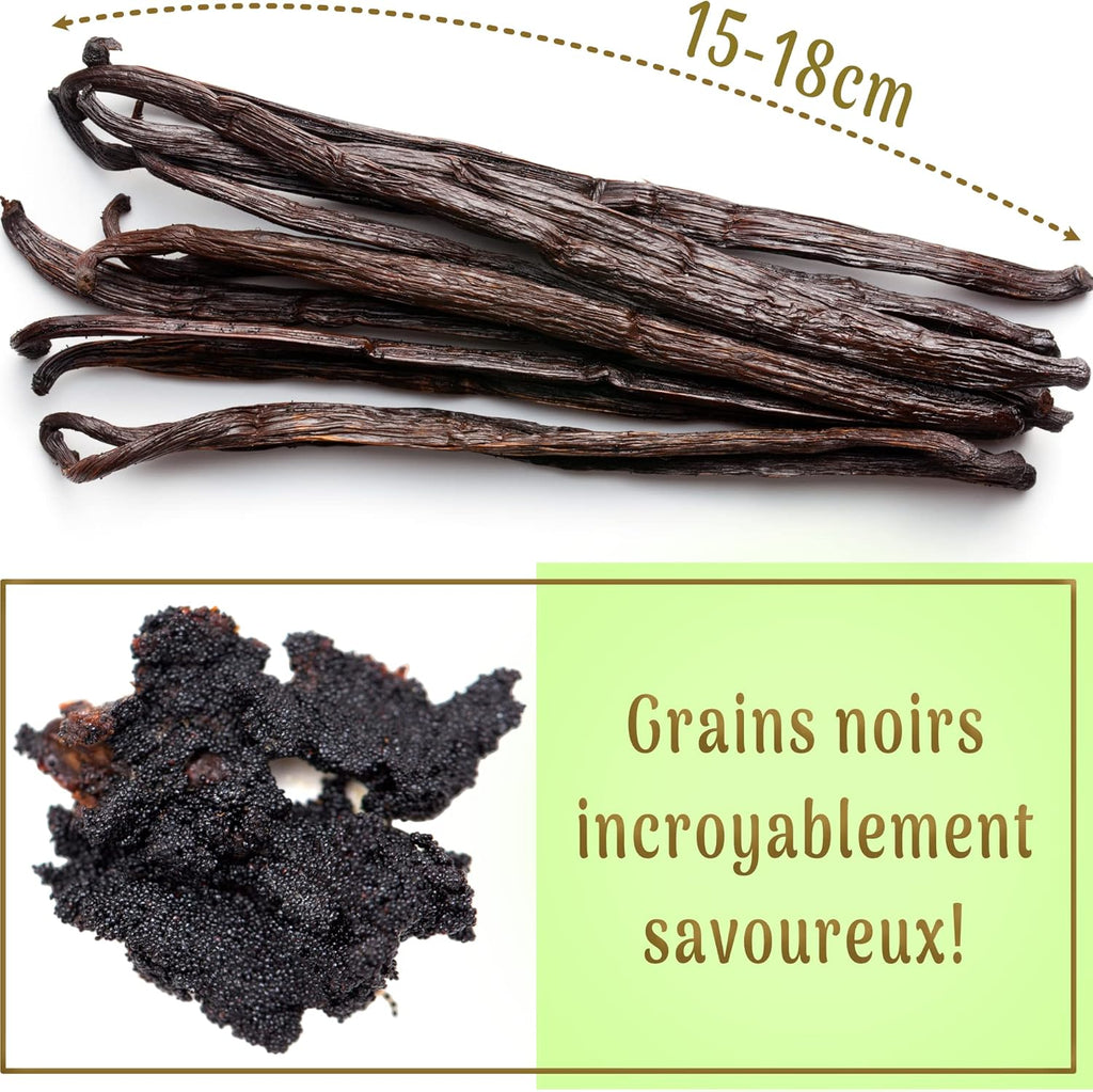 Gousses Vanille Bourbon de Madagascar