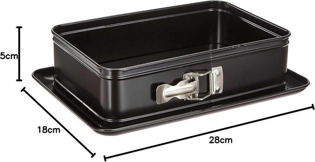 Moule démontable rectangulaire avec Base supplémentaire 28x18cm Ibili