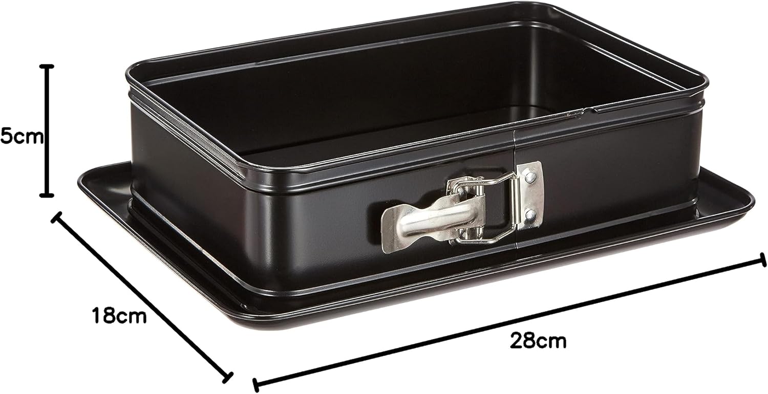 Moule démontable rectangulaire avec Base supplémentaire 28x18cm Ibili