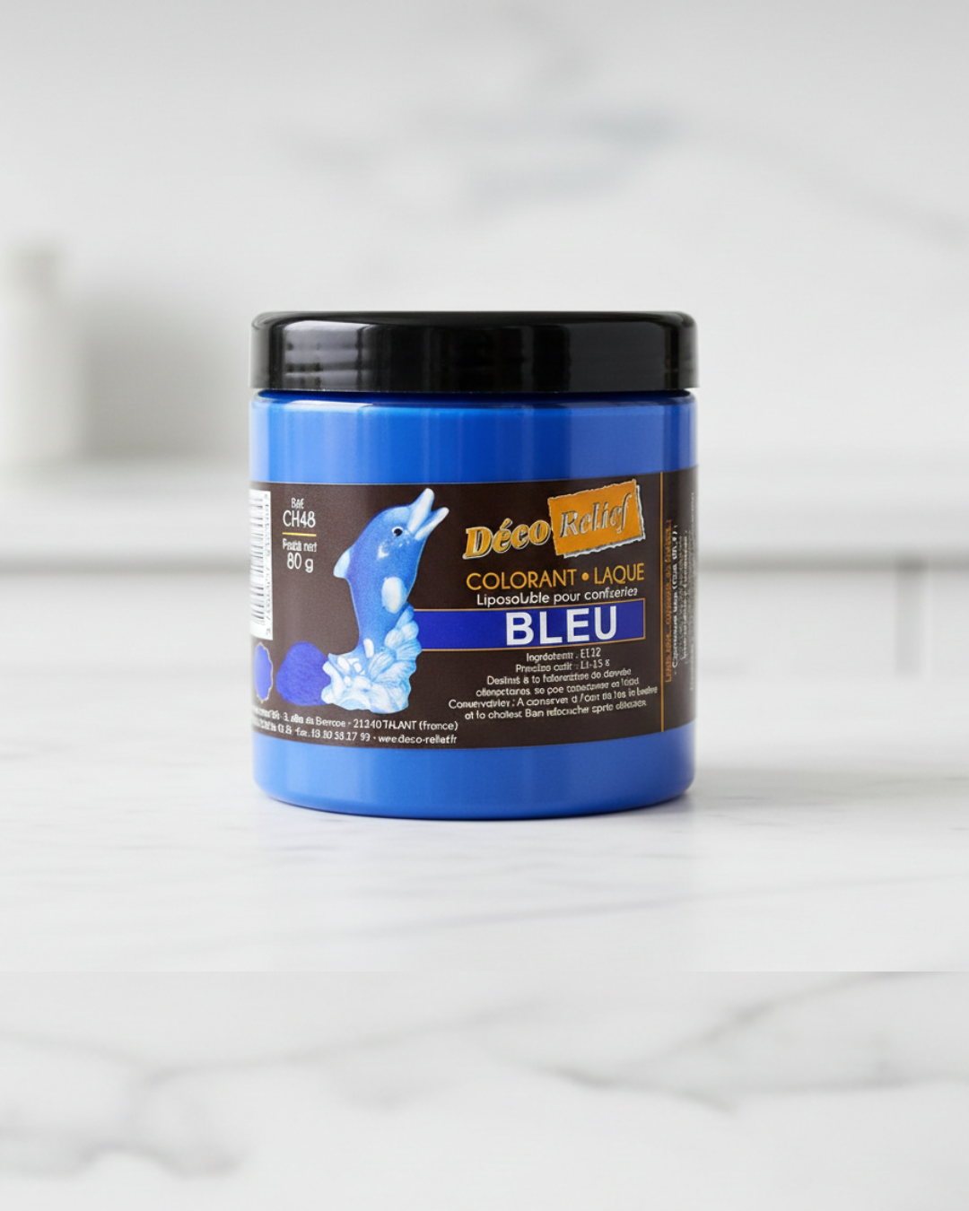 Colorant blue liposoluble Déco Relief 100G
