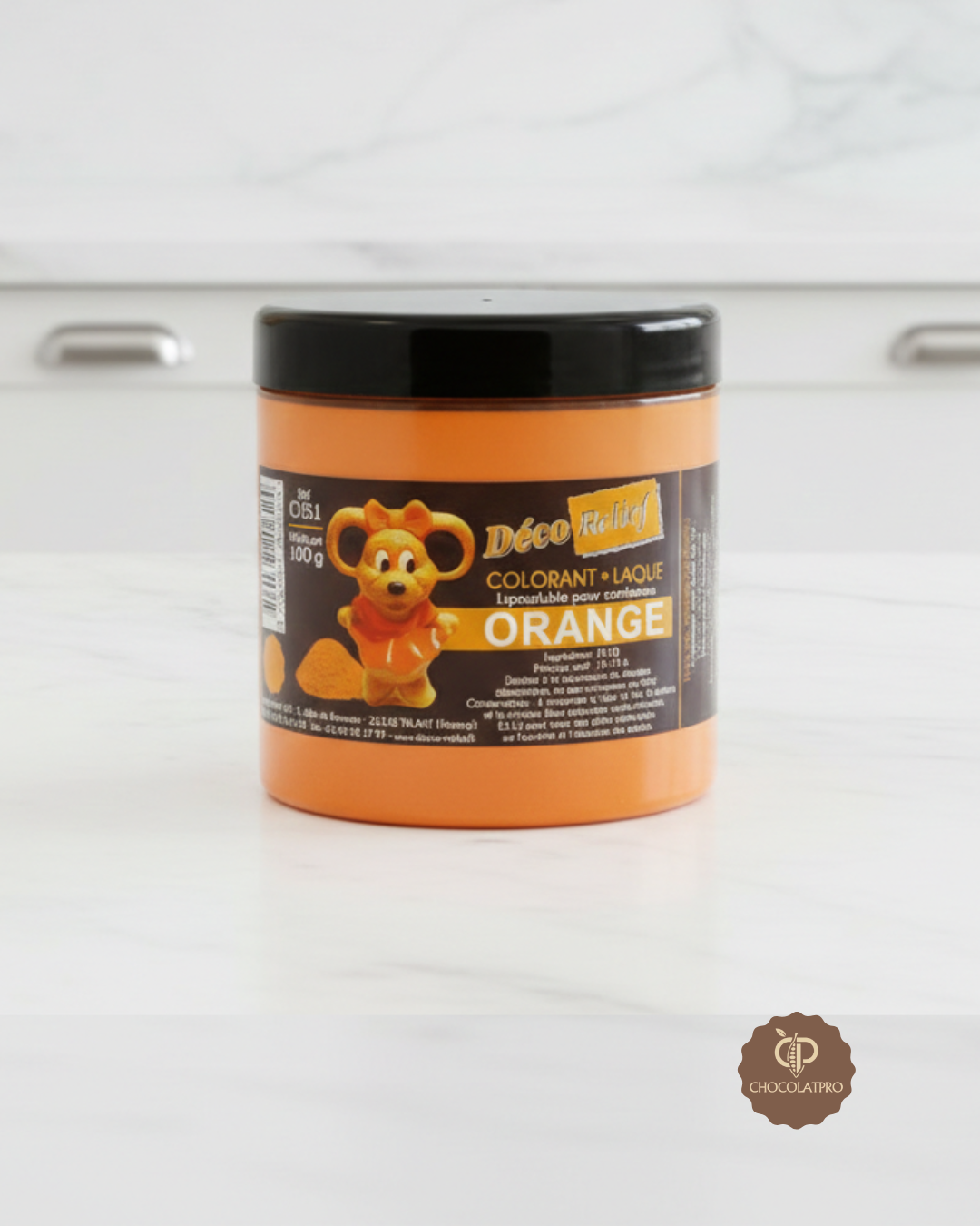 Colorant liposoluble Orange Deco Releif 100G