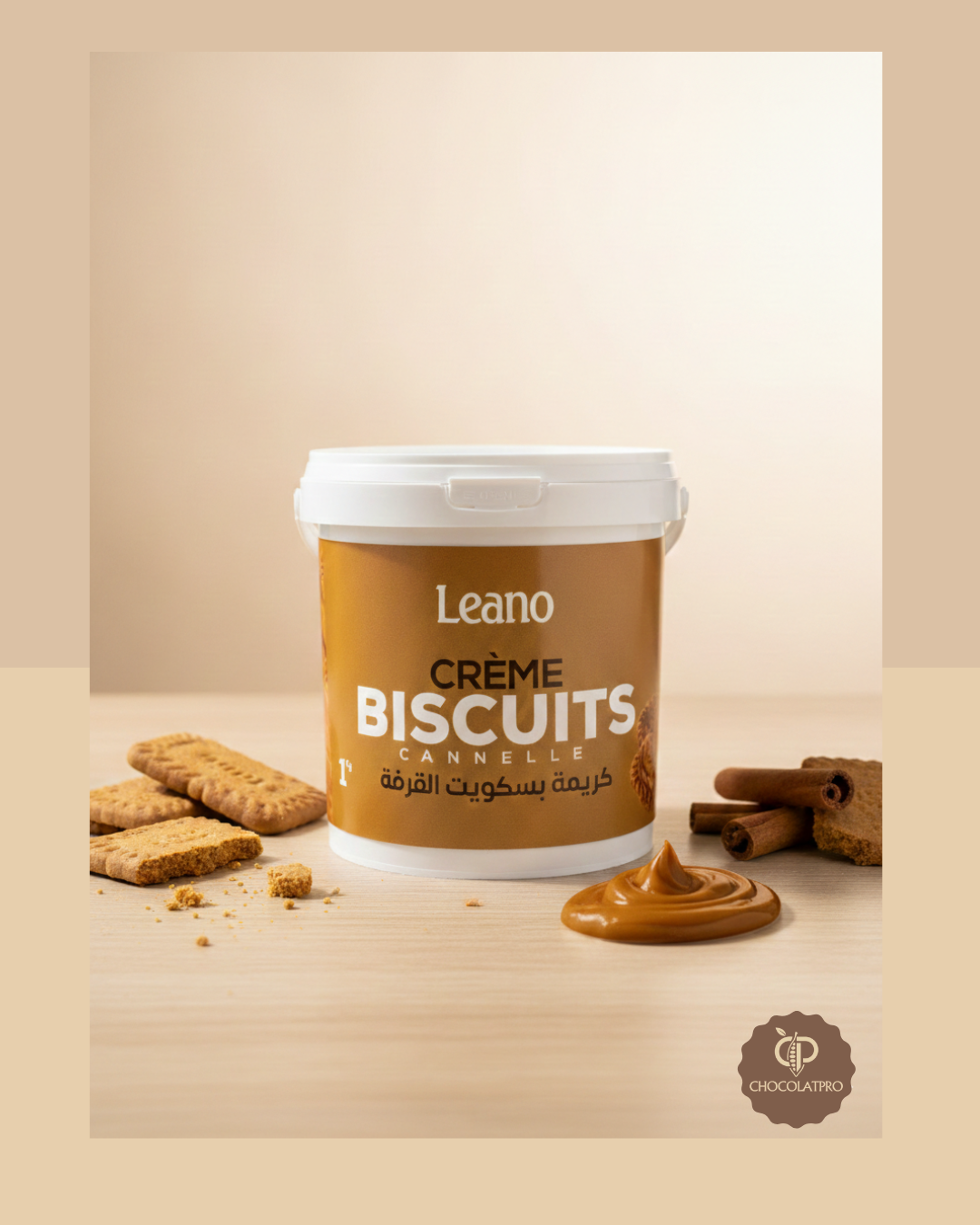 Creme de Biscuits à la Cannelle Leano 1kg