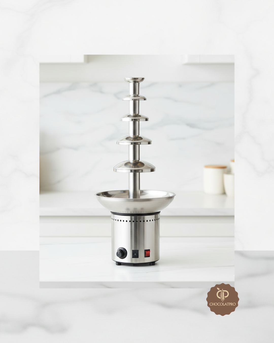 Fontaine à chocolat professionnelle 60cm inox