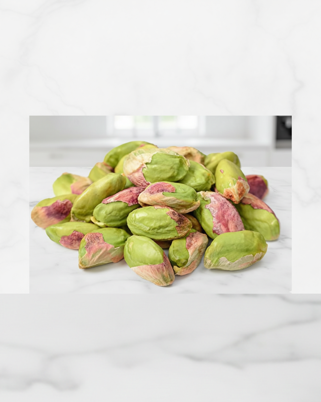 Pistaches décortiquées non salées  fraîches et naturelles pour pâtisserie et encas