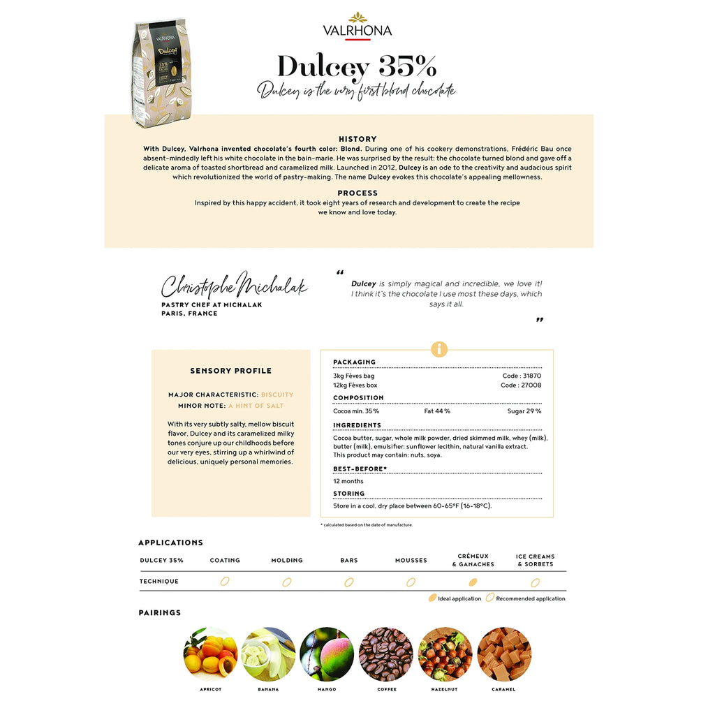 Valrhona Dulcey 35%