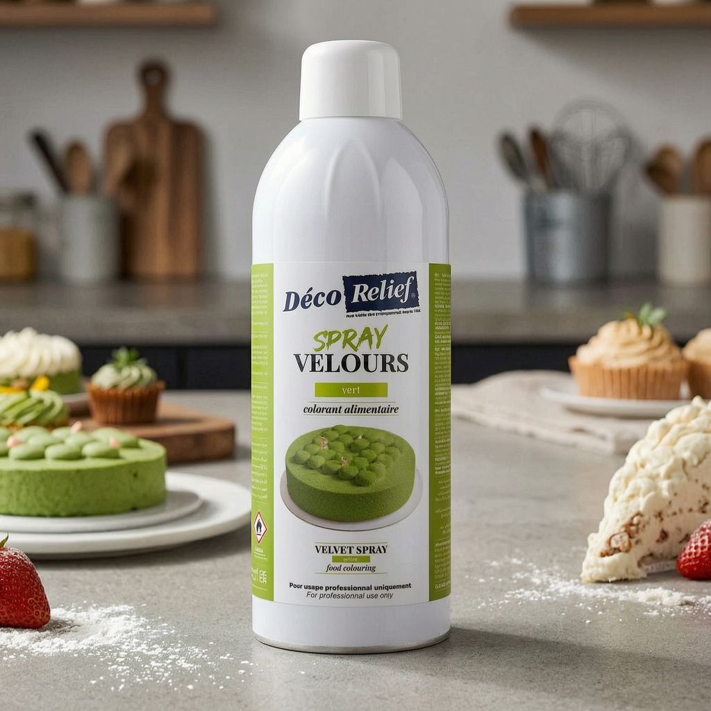 Spray Velours Vert – Beurre de cacao – 400 ml