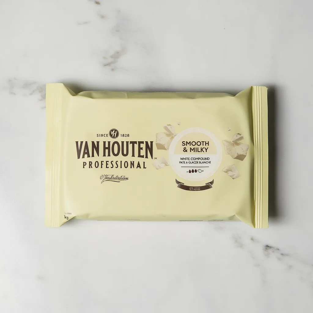 VAN HOUTEN BLANC PATE A GLACER 1KG