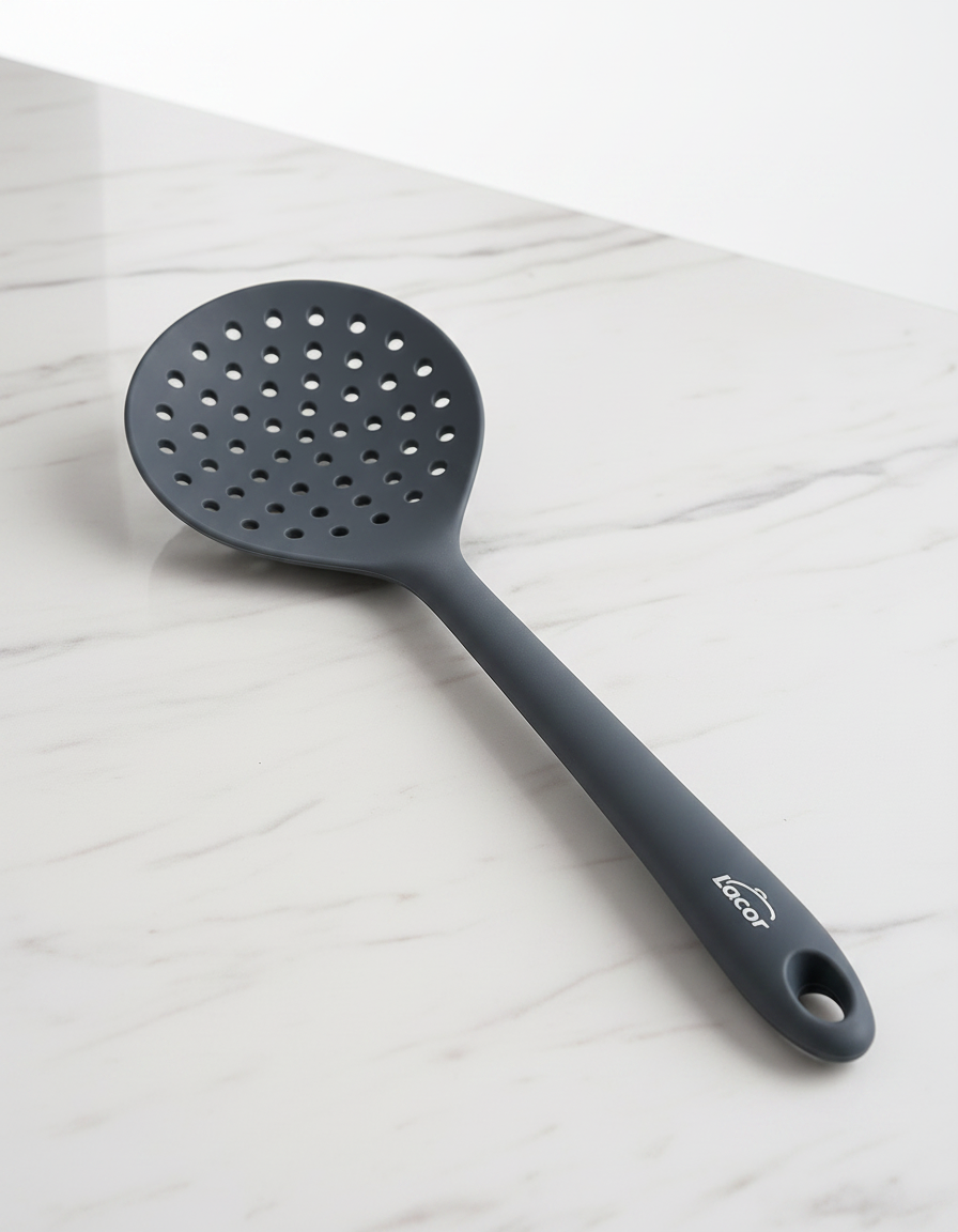 Ecumoir Gris en silicone 29 cm - Lacor