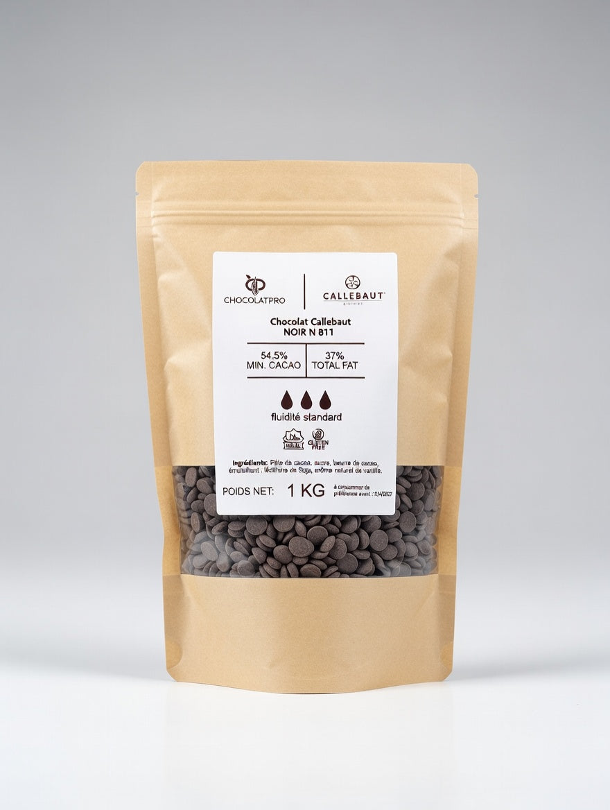 Chocolat Callebaut noire 2.5kg