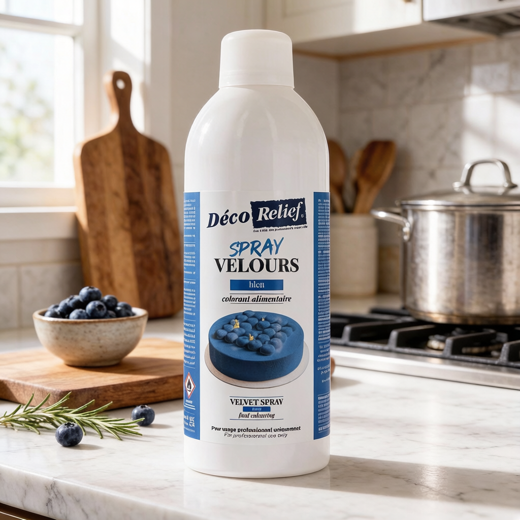 Spray Velours Bleu – Beurre de cacao – 400 ml