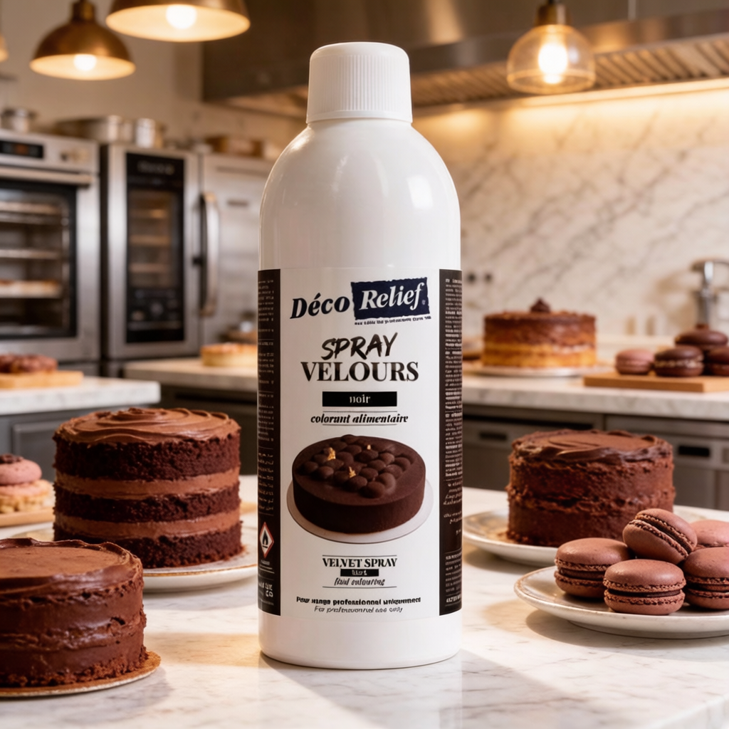 Spray Velours Noir – Beurre de cacao – 400 ml