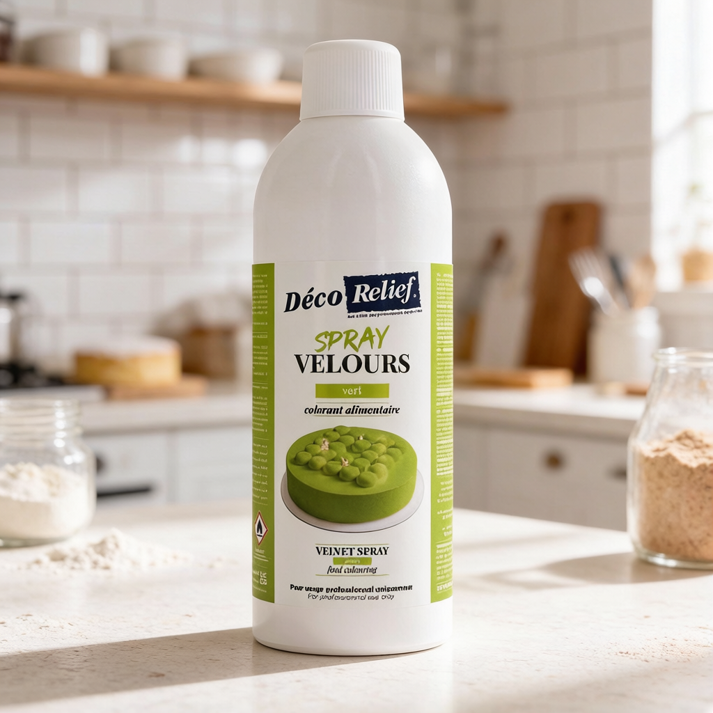 Spray Velours Vert – Beurre de cacao – 400 ml