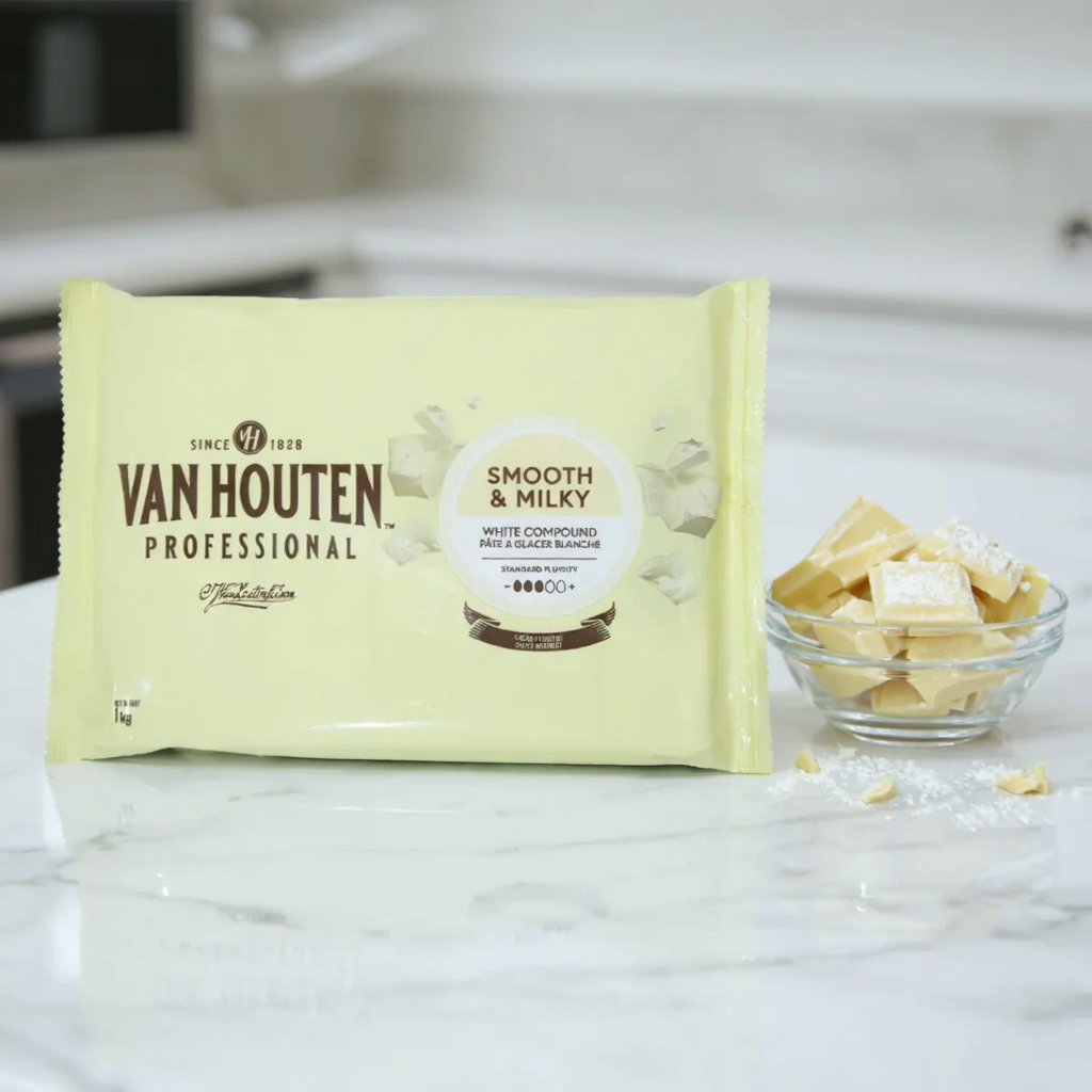 VAN HOUTEN BLANC PATE A GLACER 1KG