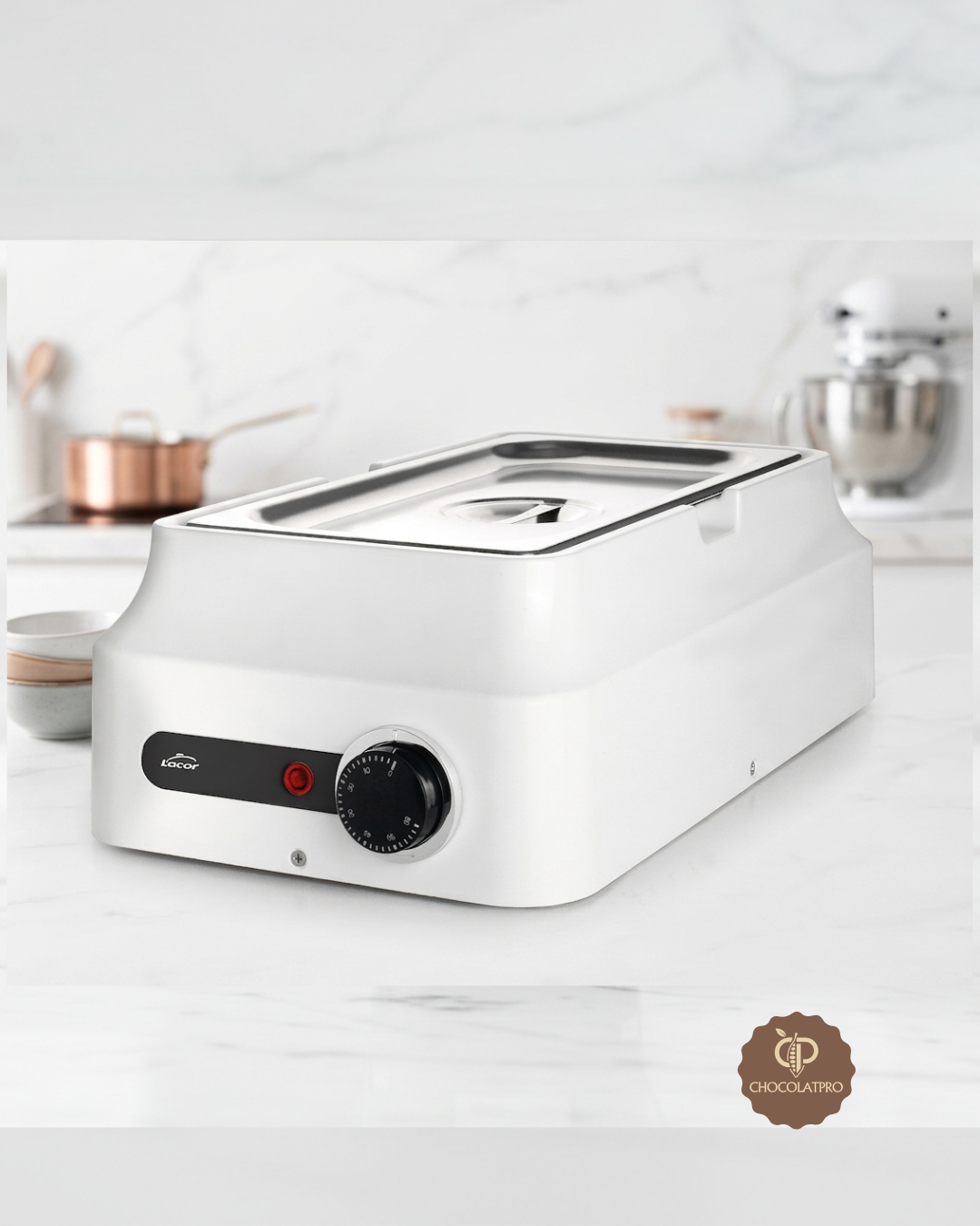 Mini tempéreuse pour chocolat 3.8L Lacor