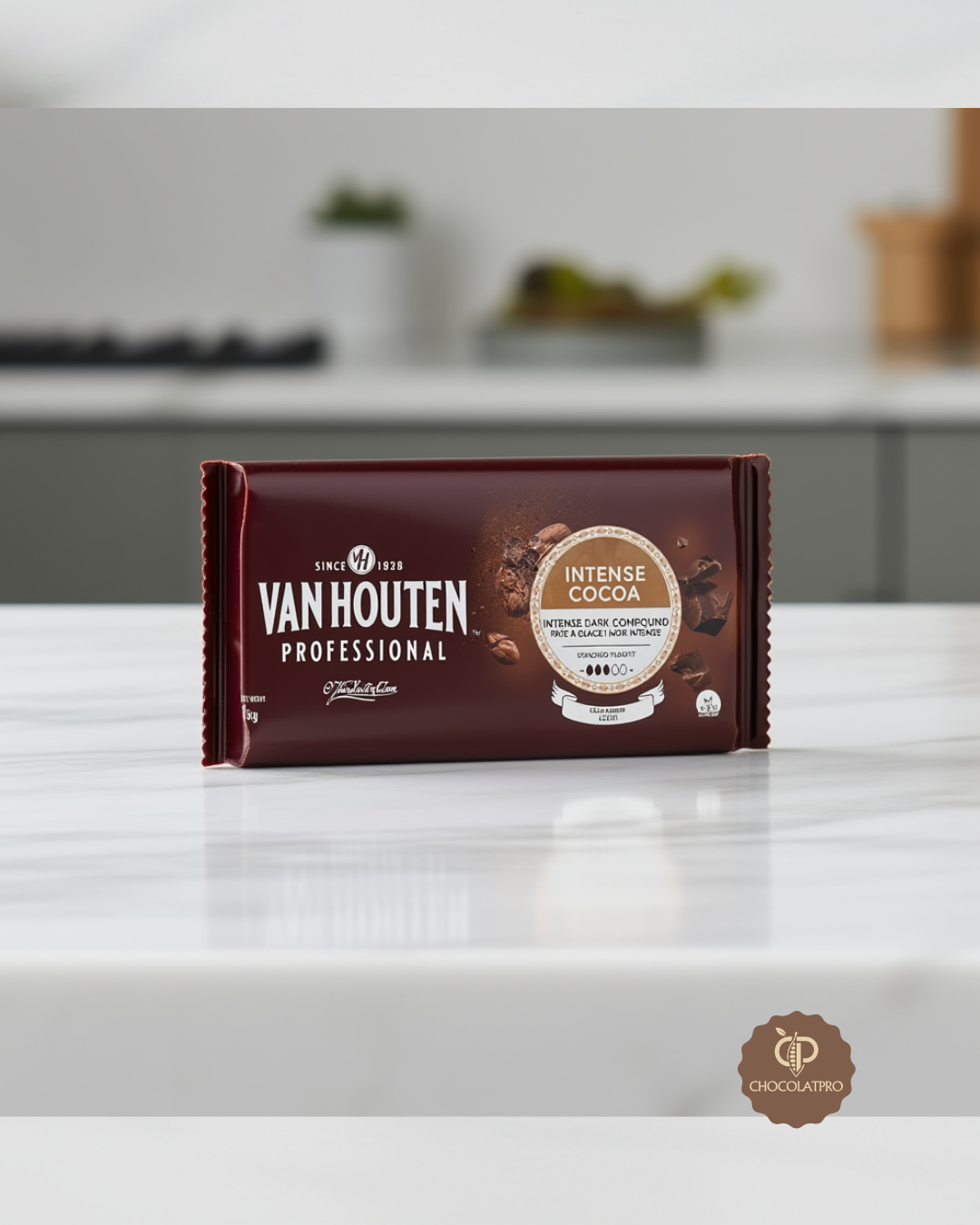 VAN HOUTEN NOIRE PATE A GLACER 1KG