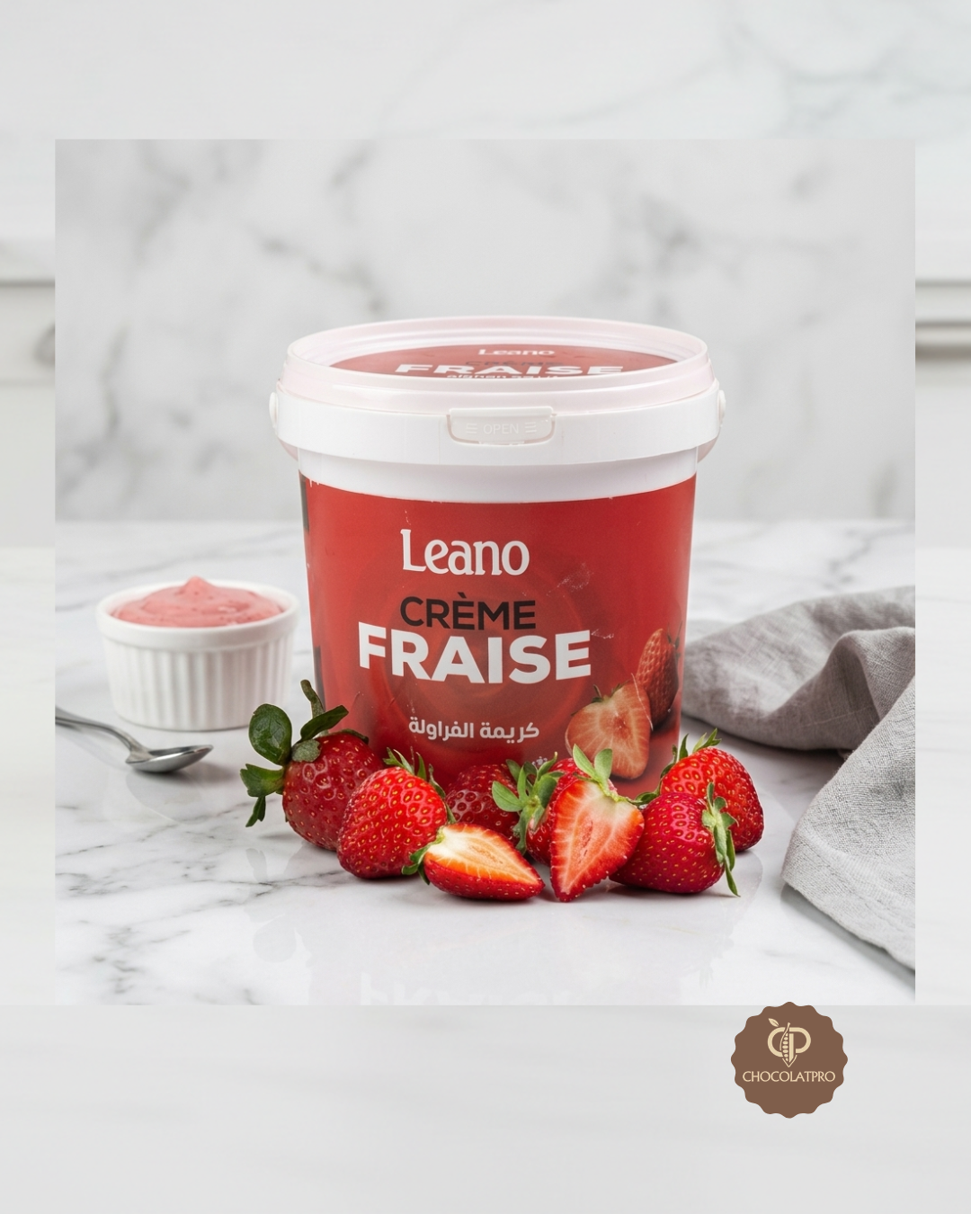 Creme Fraise 1KL Leano