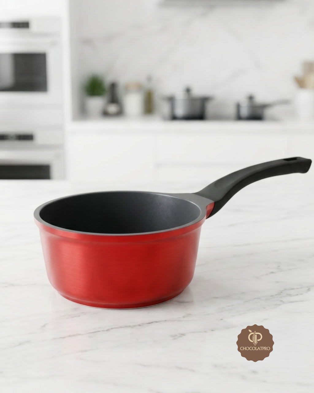 Casserole rouge Safe D 16cm Lacor