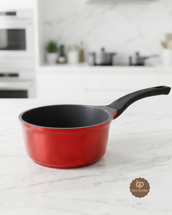 Casserole rouge Safe D 18cm Lacor