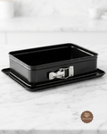 Moule démontable rectangulaire avec Base supplémentaire 28x18cm Ibili