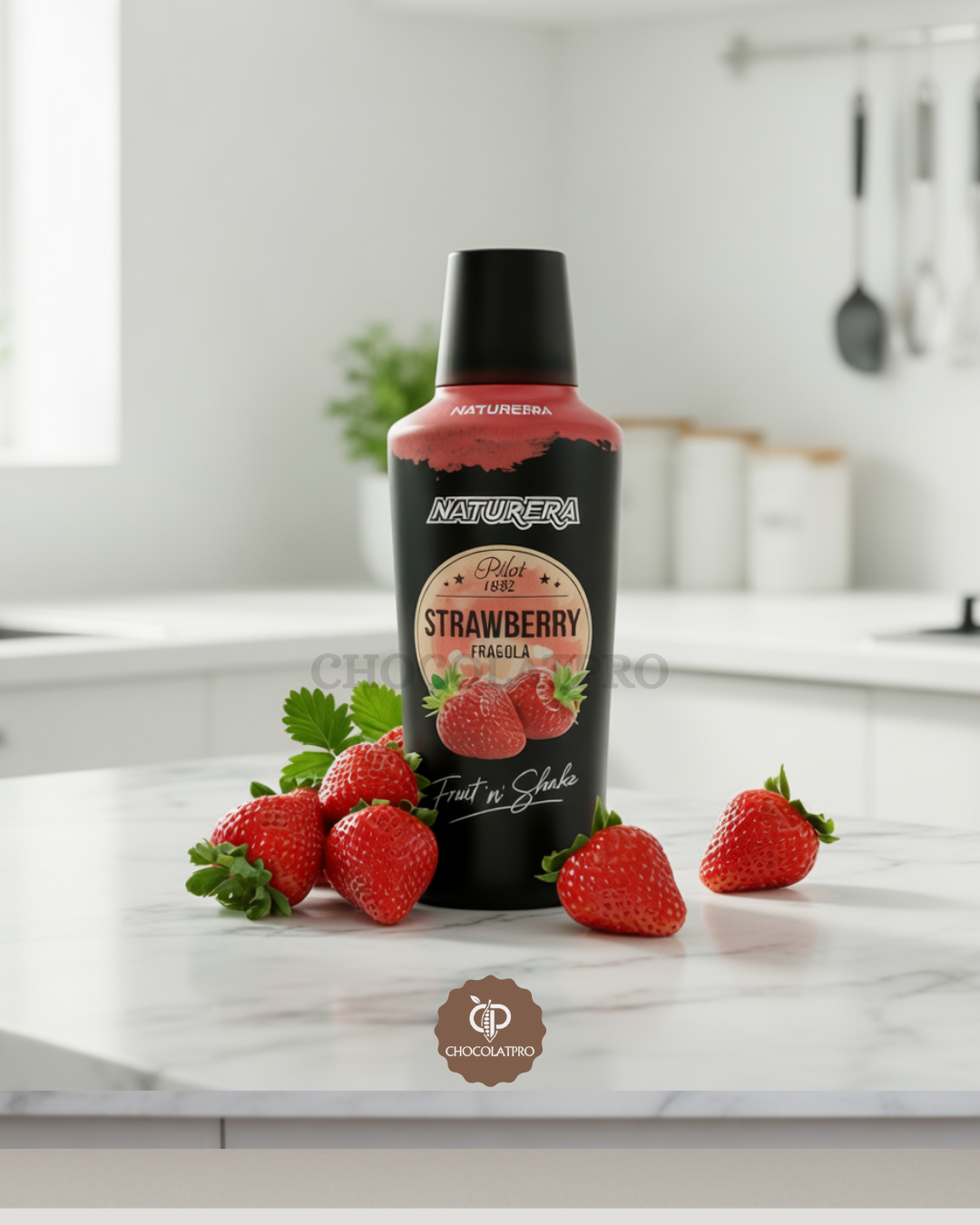 Purée de fraise 750ml - Polot 1882 Naturera
