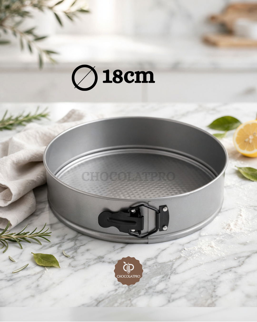 Moule rond amovible Delize 18 cm - Lacor