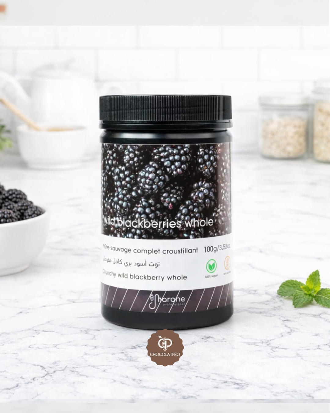 Mûre sauvage complet croustillant 100g - Marone