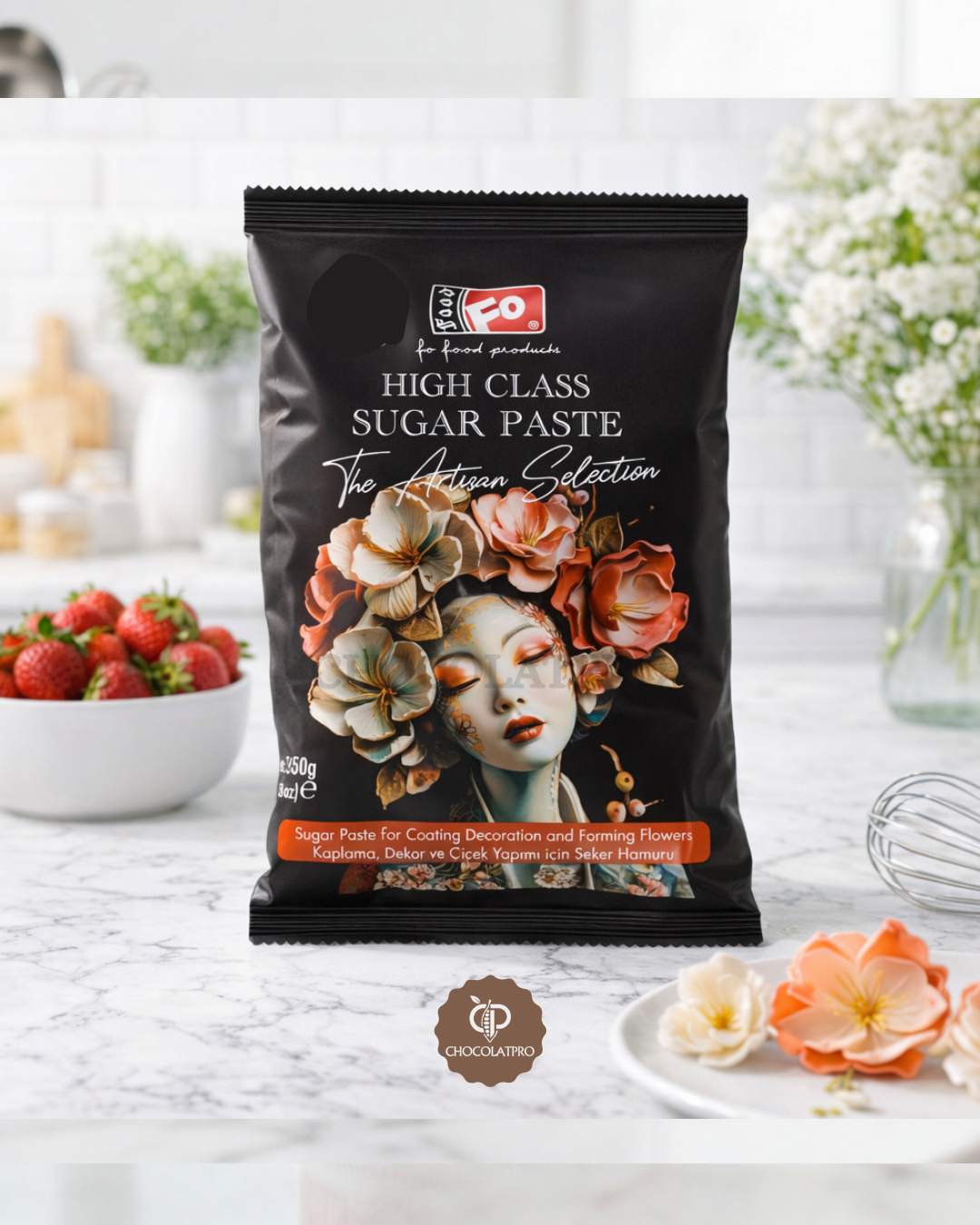 Pâte à sucre 1kg Fodekor