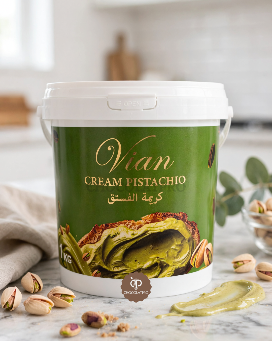 Creme Pistache 1kg - Vian