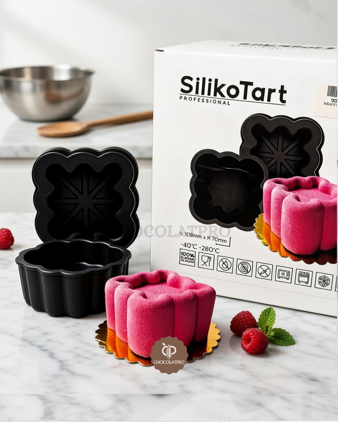 Moule silicone Bento cake v4- SilikoTart