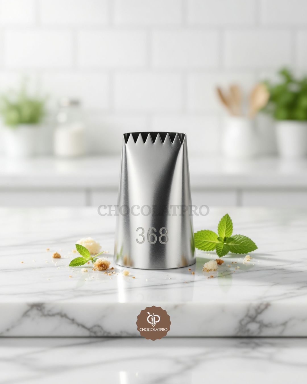 Douille patissiere inox 368