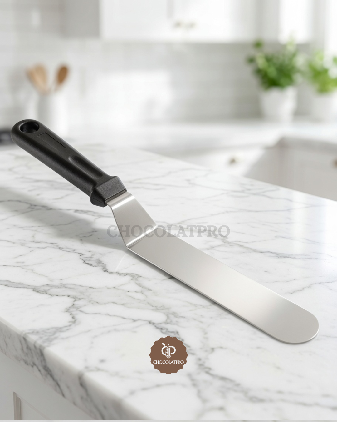 Spatule coudée 4x15 cm - Lacor