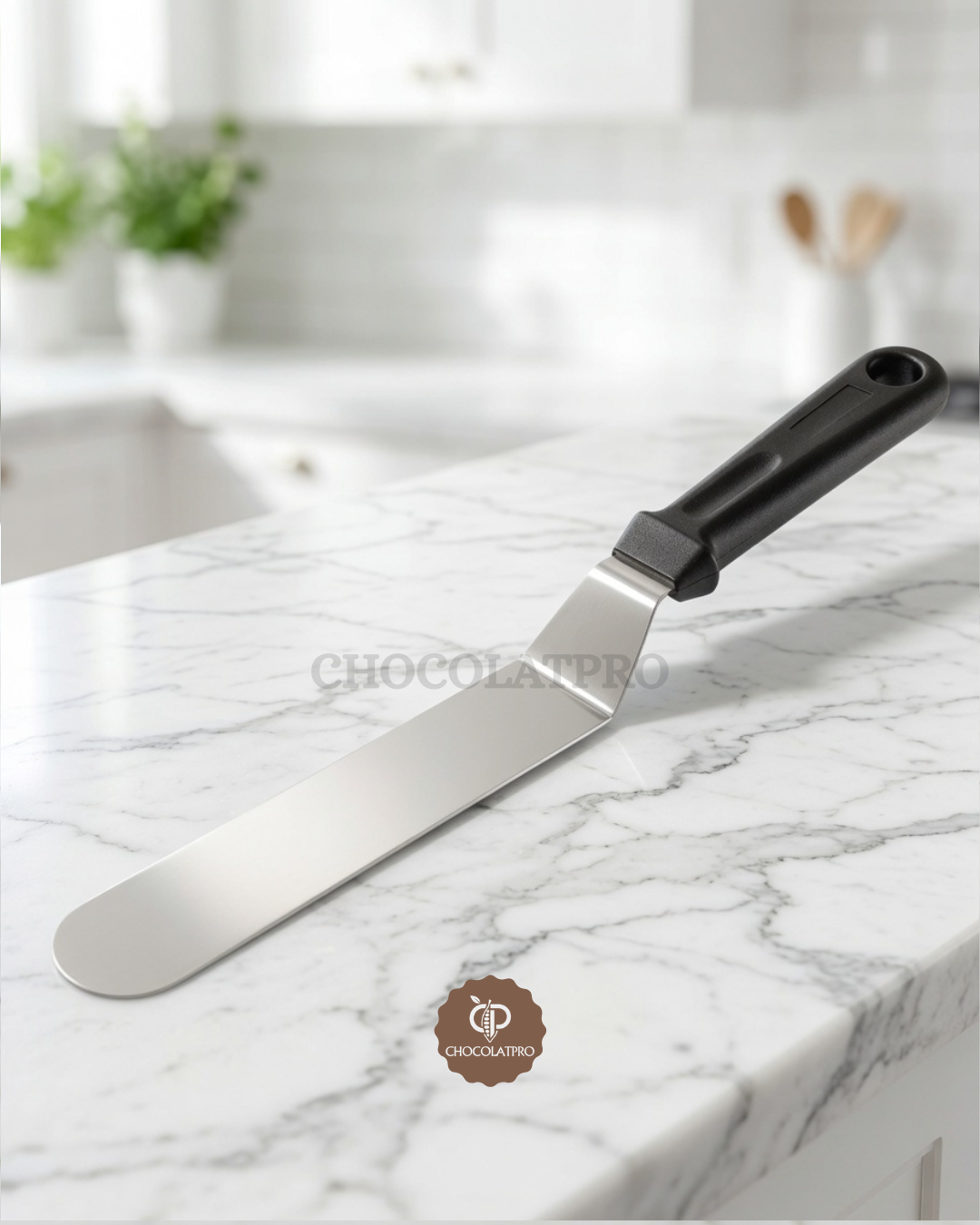 Spatule coudée 4x19 cm - Lacor