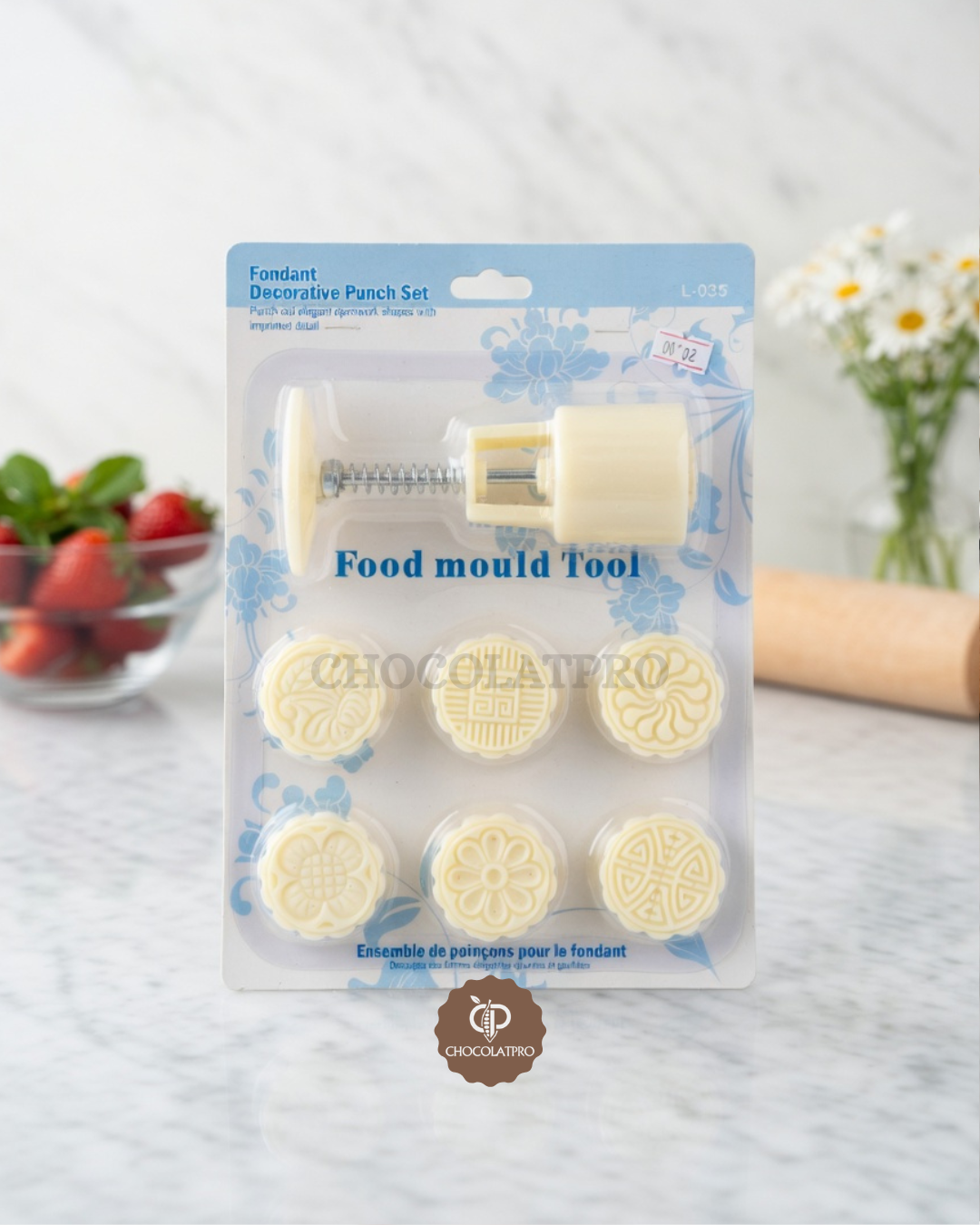 Moule à Lune Gâteau Mooncake Maamoul
