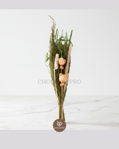 Vert et blanc – Bouquet Printanier Vert & Blanc - Marone