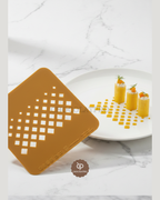 Pochoir en forme de diamant Stencil losanga - Silikomart