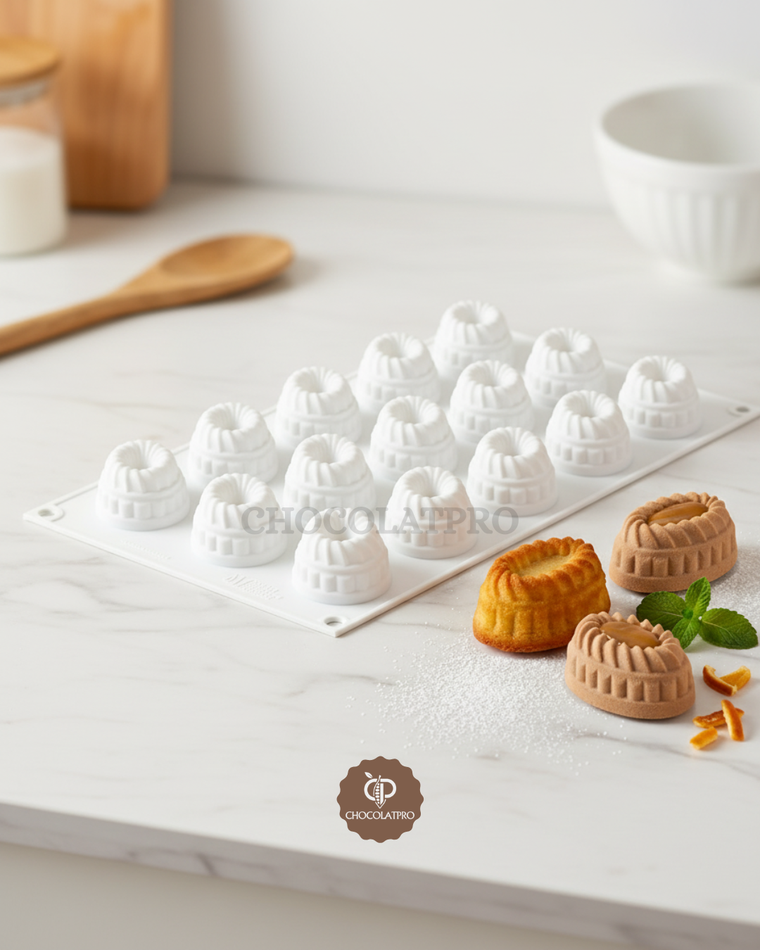 Moule silicone Pleincoeur ovale 28 - Silikomart