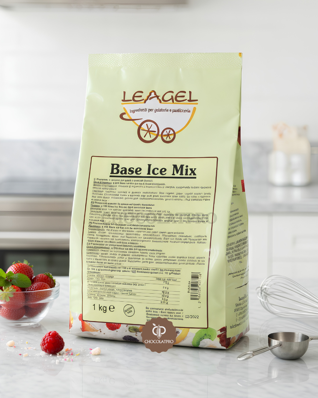 MÉLANGE DE BASE POUR GLACE - 1 kg - Leagel