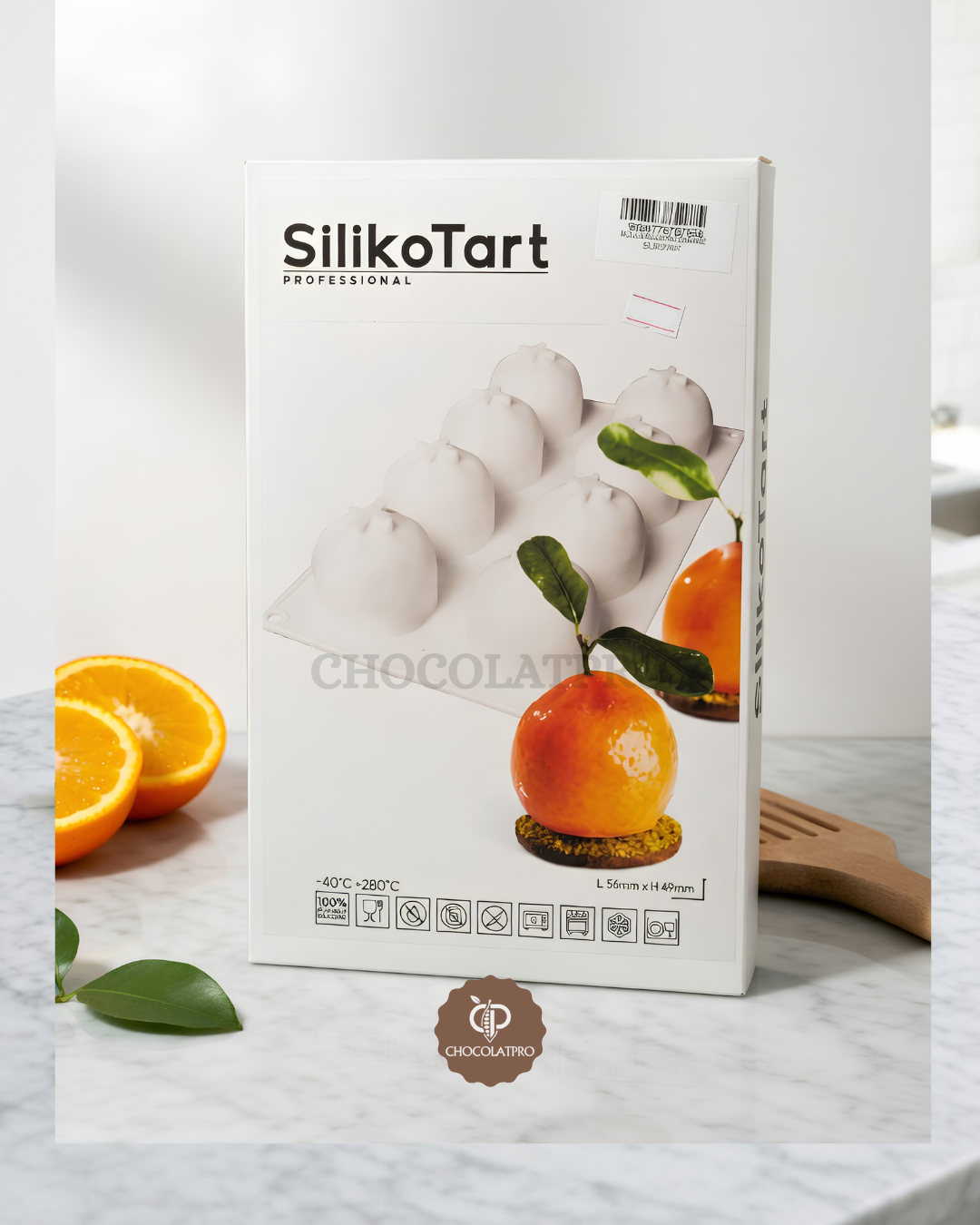 Moule silicone orange - SilikoTart