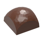 Moule à chocolat sphère carrée facette - Alexandre Bourdeaux CW12062 - Chocolate World