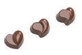 Moule à chocolat coeur modern 3 fig. CW1576 - Chocolate World