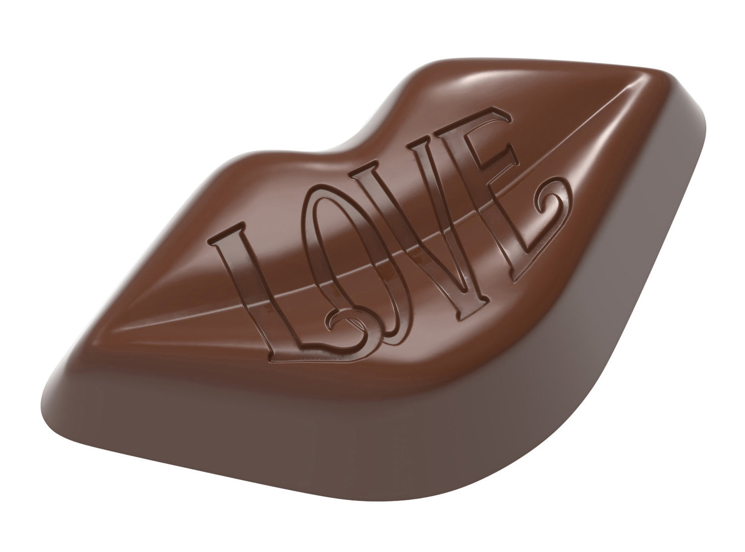 Moule à chocolat lèvres "Love" CW1893 - Chocolate World