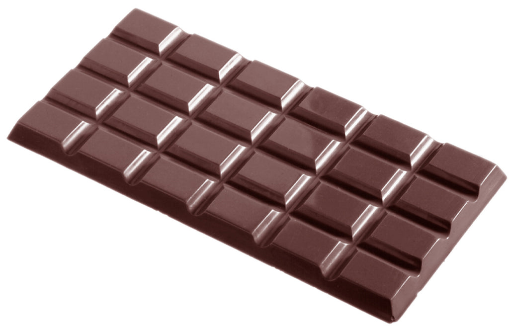 Moule à chocolat tablette 6x4 23 gr CW2017 - Chocolate World