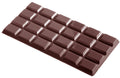 Moule à chocolat tablette 6x4 23 gr CW2017 - Chocolate World