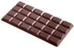 Moule à chocolat tablette 6x4 23 gr CW2017 - Chocolate World