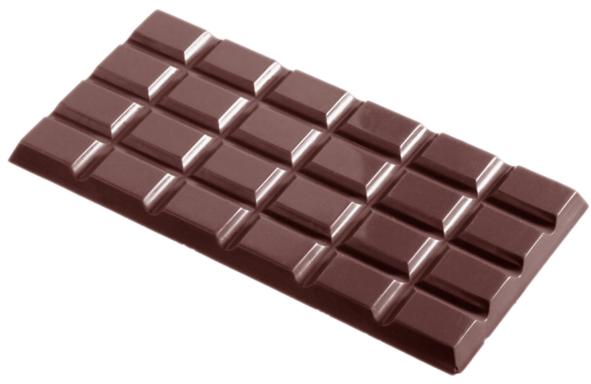 Moule à chocolat tablette 6x4 23 gr CW2017 - Chocolate World